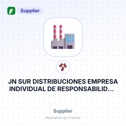 JN SUR DISTRIBUCIONES EMPRESA INDIVIDUAL DE RESPONSABILIDAD – summary card, no photo uploaded yet