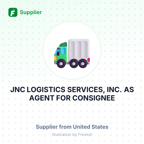 JNC LOGISTICS SERVICES, INC. AS AGENT FOR CONSIGNEE – summary card, no photo uploaded yet