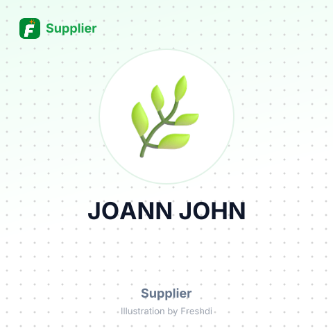 JOANN JOHN – summary card, no photo uploaded yet