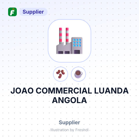 JOAO COMMERCIAL LUANDA ANGOLA – summary card, no photo uploaded yet