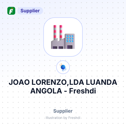 JOAO LORENZO,LDA LUANDA ANGOLA – summary card, no photo uploaded yet