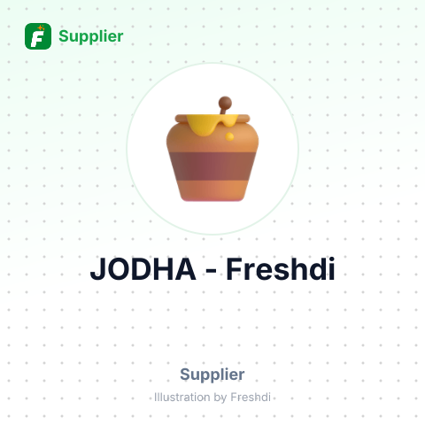 JODHA – summary card, no photo uploaded yet