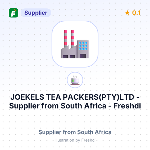 JOEKELS TEA PACKERS(PTY)LTD – summary card, no photo uploaded yet