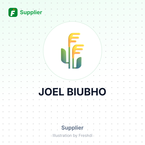 JOEL BIUBHO – summary card, no photo uploaded yet
