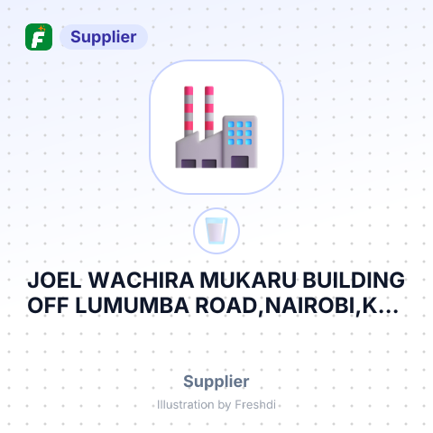 JOEL WACHIRA MUKARU BUILDING OFF LUMUMBA ROAD,NAIROBI,KE – summary card, no photo uploaded yet