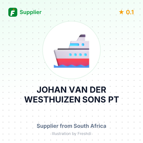 JOHAN VAN DER WESTHUIZEN SONS PT – summary card, no photo uploaded yet
