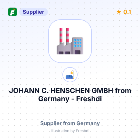 JOHANN C. HENSCHEN GMBH – summary card, no photo uploaded yet