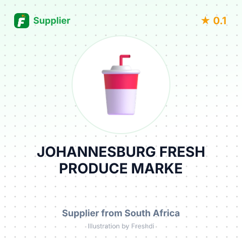 JOHANNESBURG FRESH PRODUCE MARKE – summary card, no photo uploaded yet