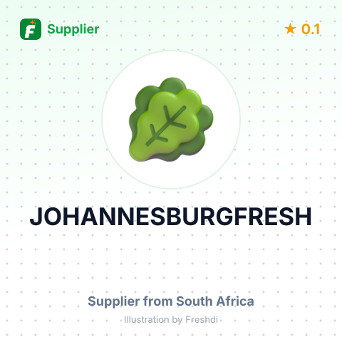 JOHANNESBURGFRESH – summary card, no photo uploaded yet