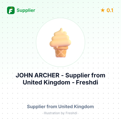 JOHN ARCHER – summary card, no photo uploaded yet