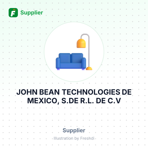 JOHN BEAN TECHNOLOGIES DE MEXICO, S.DE R.L. DE C.V – summary card, no photo uploaded yet