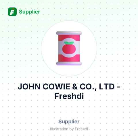 JOHN COWIE & CO., LTD – summary card, no photo uploaded yet