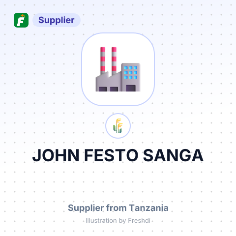 JOHN FESTO SANGA – summary card, no photo uploaded yet