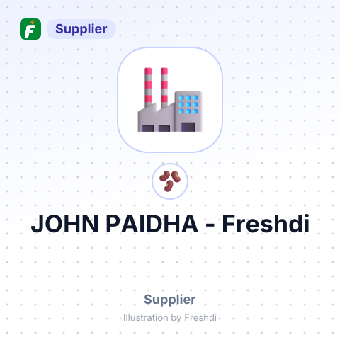 JOHN PAIDHA – summary card, no photo uploaded yet