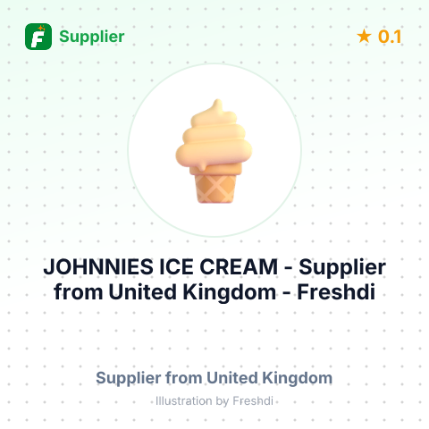 JOHNNIES ICE CREAM – summary card, no photo uploaded yet
