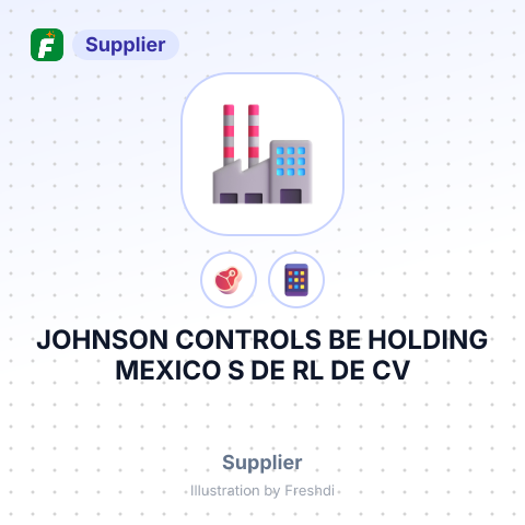 JOHNSON CONTROLS BE HOLDING MEXICO S DE RL DE CV – summary card, no photo uploaded yet