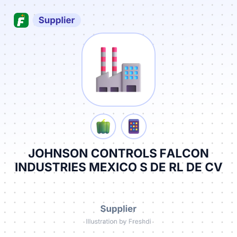 JOHNSON CONTROLS FALCON INDUSTRIES MEXICO S DE RL DE CV – summary card, no photo uploaded yet