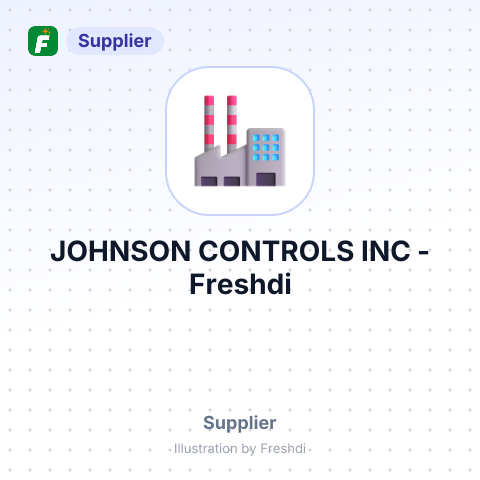JOHNSON CONTROLS INC – summary card, no photo uploaded yet