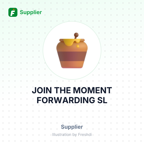 JOIN THE MOMENT FORWARDING SL – summary card, no photo uploaded yet