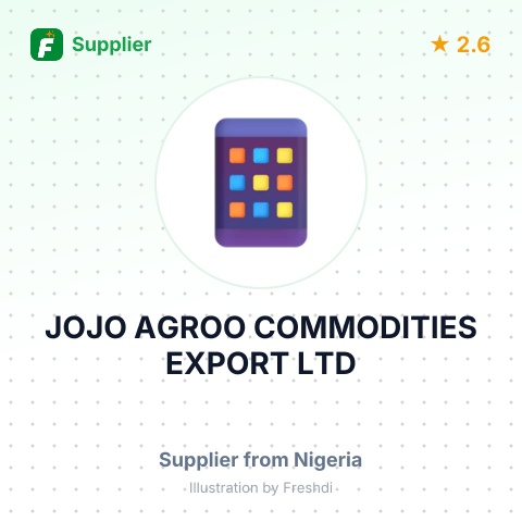 JOJO AGROO COMMODITIES EXPORT LTD – summary card, no photo uploaded yet