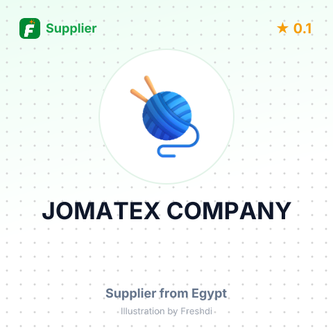 JOMATEX COMPANY – summary card, no photo uploaded yet