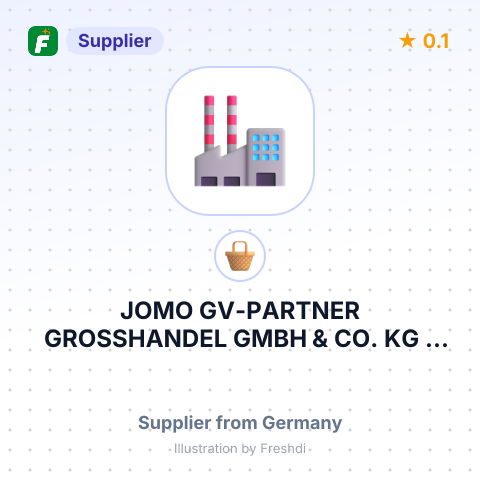 JOMO GV-PARTNER GROSSHANDEL GMBH & CO. KG – summary card, no photo uploaded yet