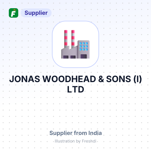 JONAS WOODHEAD & SONS (I) LTD – summary card, no photo uploaded yet