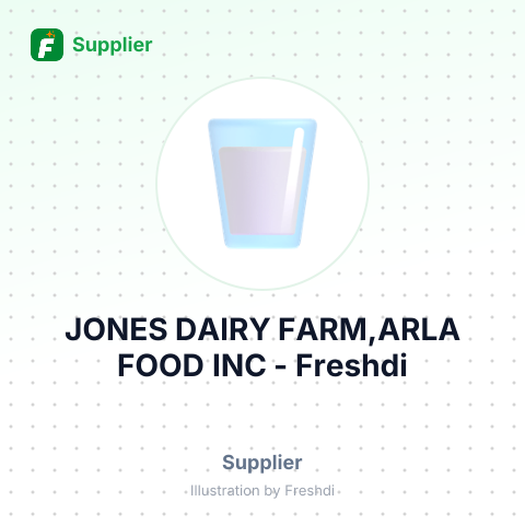 JONES DAIRY FARM,ARLA FOOD INC – summary card, no photo uploaded yet