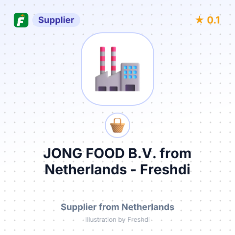 JONG FOOD B.V. – summary card, no photo uploaded yet