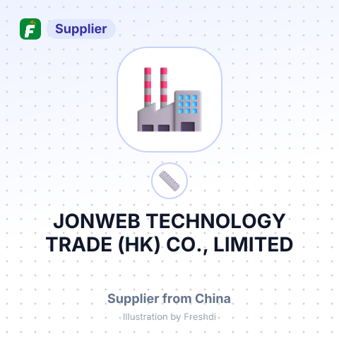 JONWEB TECHNOLOGY TRADE (HK) CO., LIMITED – summary card, no photo uploaded yet