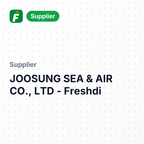JOOSUNG SEA & AIR CO., LTD – summary card, no photo uploaded yet