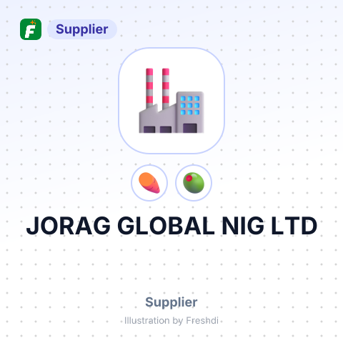 JORAG GLOBAL NIG LTD – summary card, no photo uploaded yet
