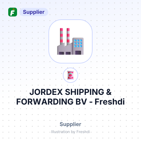 JORDEX SHIPPING & FORWARDING BV – summary card, no photo uploaded yet