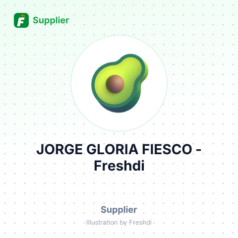 JORGE GLORIA FIESCO – summary card, no photo uploaded yet