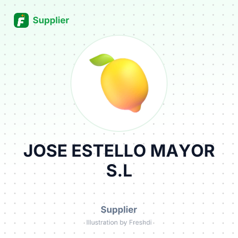 JOSE ESTELLO MAYOR S.L – summary card, no photo uploaded yet