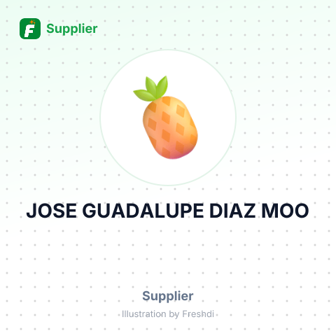 JOSE GUADALUPE DIAZ MOO – summary card, no photo uploaded yet