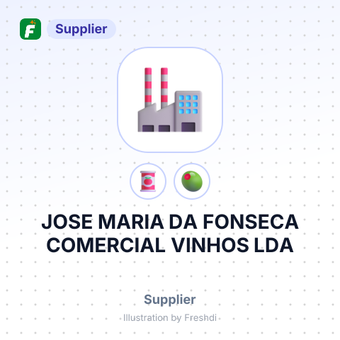 JOSE MARIA DA FONSECA COMERCIAL VINHOS LDA – summary card, no photo uploaded yet