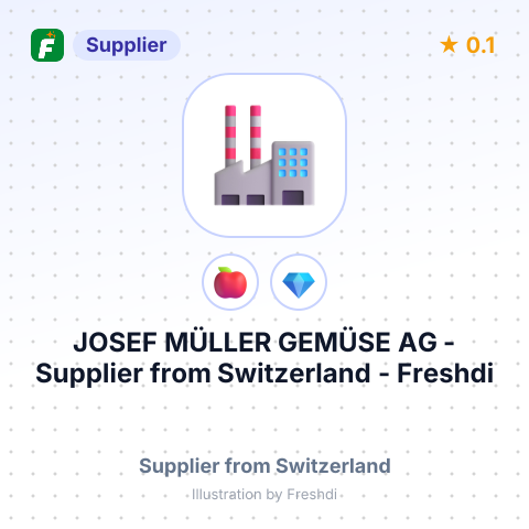 JOSEF MÜLLER GEMÜSE AG – summary card, no photo uploaded yet