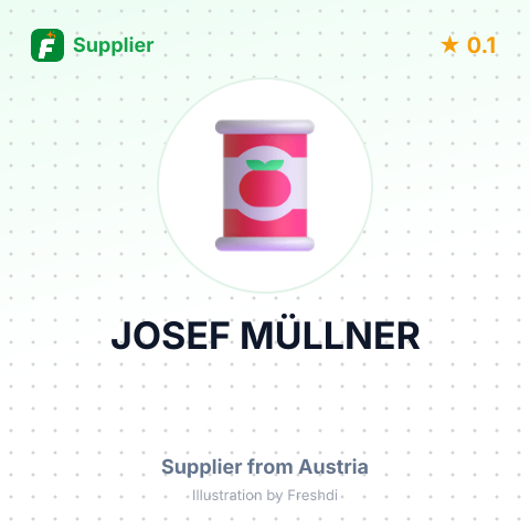 JOSEF MÜLLNER – summary card, no photo uploaded yet