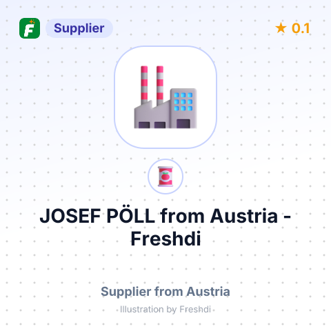 JOSEF PÖLL – summary card, no photo uploaded yet