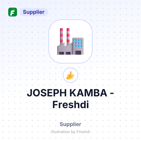 JOSEPH KAMBA – summary card, no photo uploaded yet
