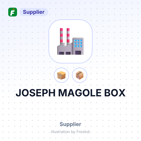 JOSEPH MAGOLE BOX – summary card, no photo uploaded yet
