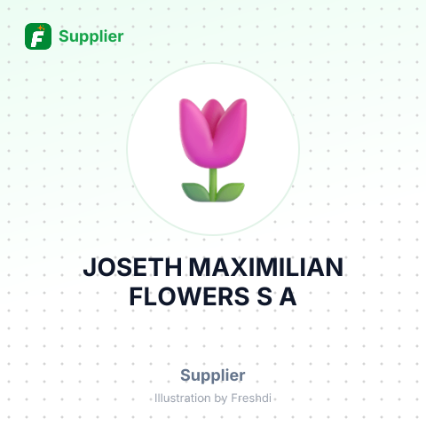 JOSETH MAXIMILIAN FLOWERS S A – summary card, no photo uploaded yet