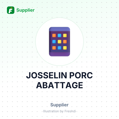 JOSSELIN PORC ABATTAGE – summary card, no photo uploaded yet