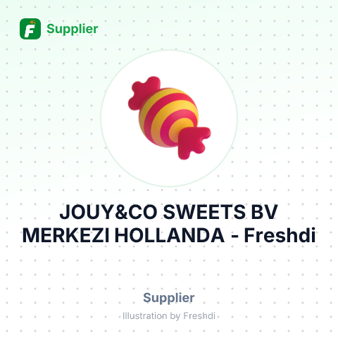 JOUY&CO SWEETS BV MERKEZI HOLLANDA – summary card, no photo uploaded yet