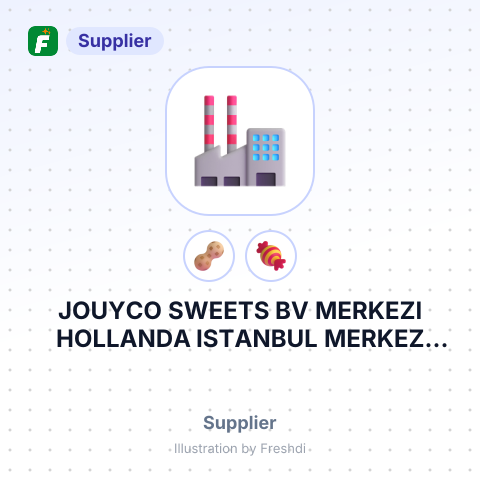 JOUYCO SWEETS BV MERKEZI HOLLANDA ISTANBUL MERKEZ SUBESI – summary card, no photo uploaded yet