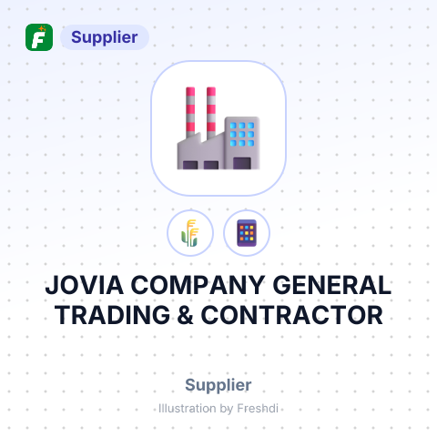JOVIA COMPANY GENERAL TRADING & CONTRACTOR – summary card, no photo uploaded yet