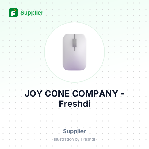 JOY CONE COMPANY – summary card, no photo uploaded yet