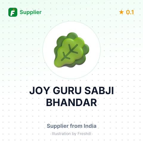 JOY GURU SABJI BHANDAR – summary card, no photo uploaded yet