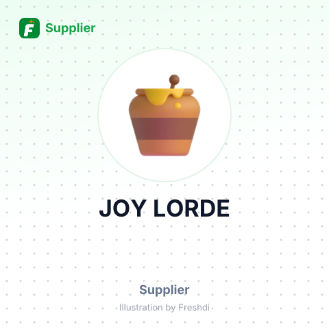 JOY LORDE – summary card, no photo uploaded yet